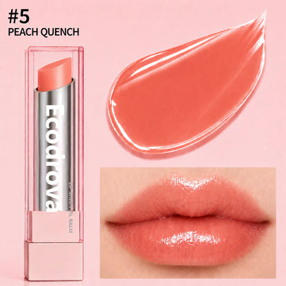 🔥Last Day Buy 1 Get 1 Free|Ecodrova GLOW VEIL LIP SHEEN OIL BALM