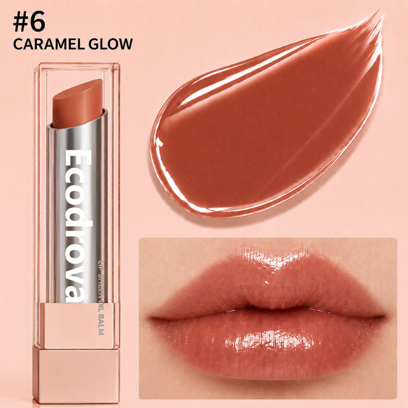 🔥Last Day Buy 1 Get 1 Free|Ecodrova GLOW VEIL LIP SHEEN OIL BALM