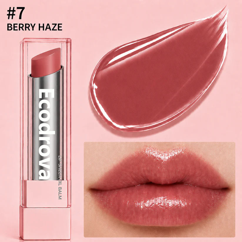 🔥Last Day Buy 1 Get 1 Free|Ecodrova GLOW VEIL LIP SHEEN OIL BALM