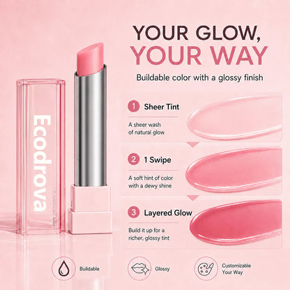 🔥Last Day Buy 1 Get 1 Free|Ecodrova GLOW VEIL LIP SHEEN OIL BALM